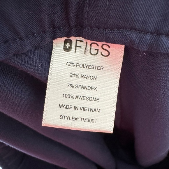 FIGS Men's Deep Blue Cairo Pants size M - Picture 8 of 12